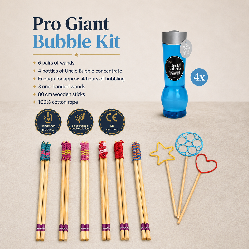 Pro Giant Bubble Kit